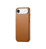 iPhone 17 Air | iPhone 17 Air - DeLX® Læder Cover - MagSafe Kompatibel - Brun - DELUXECOVERS.DK