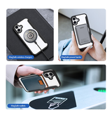 iPhone 16 Pro | iPhone 16 Pro - DUX DUCIS® MagSafe Flip Cover - Kortholder - Sort - DELUXECOVERS.DK