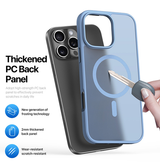 iPhone 16 Pro | iPhone 16 Pro - DUX DUCIS™ MagSafe Silikone Cover - Blå - DELUXECOVERS.DK