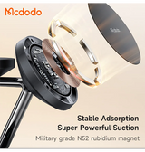3-i-1 & Multi-Ladestationer | <X>McDodo™ | 3-i-1 Opladerstation M. MagSafe - 15W - Sort - DELUXECOVERS.DK