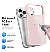 iPhone 17 Pro Max | iPhone 17 Pro Max - DUX DUCIS™ MagSafe Silikone Cover - Lyserød - DELUXECOVERS.DK