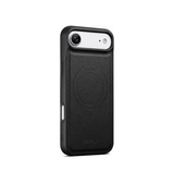 iPhone 17 Air | iPhone 17 Air - MagSafe-läderskal med avtagbar RFID-korthållare - Svart - ESEBLE™ - DELUXECOVERS.SE