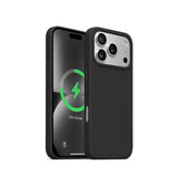 iPhone 18 Pro | iPhone 18 Pro - Deluxe™ Soft Touch silikonskal med MagSafe - Svart - DELUXECOVERS.SE