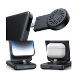 3-i-1 & Multi-Ladestationer | JOYROOM™ | 3-i-1 Ladestation til iPhone, Watch & AirPods - DELUXECOVERS.DK