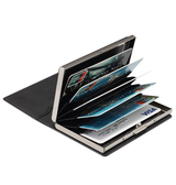 Mobil kortholder | Denior™ - Retro Kortholder - M. MagSafe - Sort - DELUXECOVERS.DK