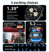 SmartWatch | Yesido® 3C Aktivitetsur - Fitness, Søvn, Sport & Puls - Sort - DELUXECOVERS.DK