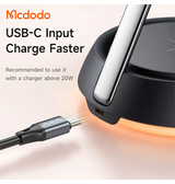 3-i-1 & Multi-Ladestationer | <X>McDodo™ | 3-i-1 Opladerstation M. MagSafe - 15W - Sort - DELUXECOVERS.DK