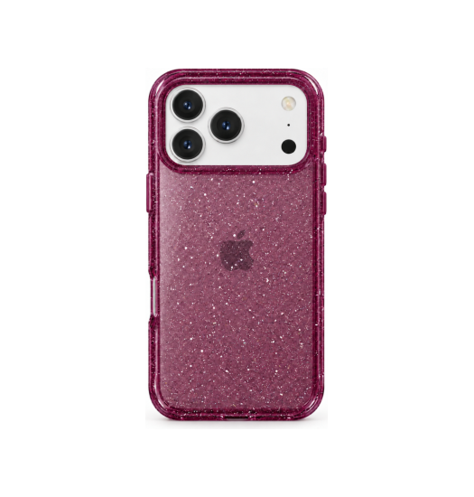iPhone 18 Pro Max - DeLX™ Glitter Silikone Cover - Lilla