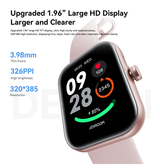 SmartWatch | Aktivitetsur - Bluetooth 5.4 - Pulsmåling - SmartWatch - Pink - DELUXECOVERS.DK