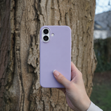 iPhone 16 | iPhone 16 - DeLX™ Pastel Silikone Cover - Lilla - DELUXECOVERS.DK