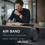 VALDUS™ Air Band Fitness Tracker - Sundhed, Søvn & 113 Sportstilstande - Sort