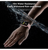 SmartWatch | Aktivitetsur - Bluetooth 5.4 - Pulsmåling - SmartWatch - Pink - DELUXECOVERS.DK
