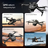 Drönare | SkyPro™ 8K - GPS-drönare - Dubbel kamera - Brushless - 60FPS - DELUXECOVERS.SE