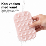 Mobilholder (Sugekop) | Silikone Sugekop Mobilholder MagSafe - Magnetisk - Pink - DELUXECOVERS.DK