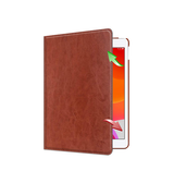 iPad Air 4/5 | iPad Air 4/5 (2020/2022) - Retro Diary™ Vintage 360° Onefold Læder Cover - Brun - DELUXECOVERS.DK