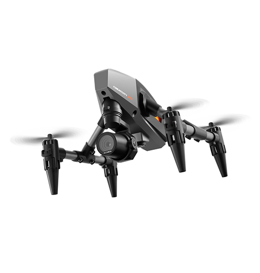 Drönare | CREATIVITY-PRO™ - Fjärrstyrd minidrönare - 4K - Wifi - Svart - DELUXECOVERS.SE