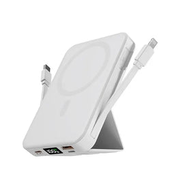 Powerbank | MagSafe 15W Powerbank 10.000 mAh - Vit - DELUXECOVERS.SE