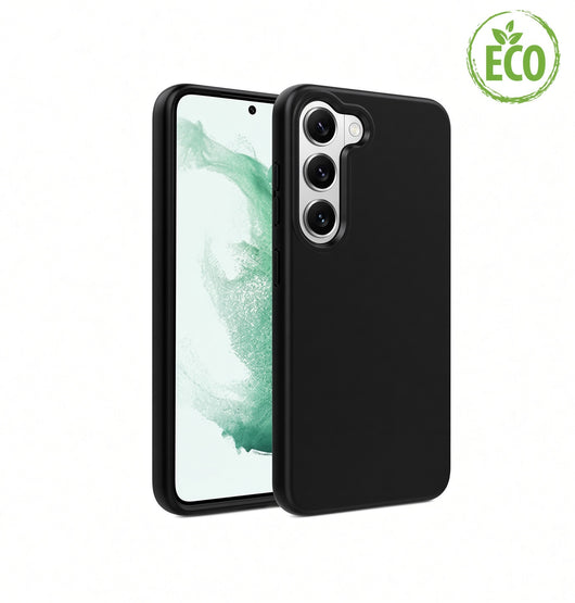 Samsung Galaxy S24 Plus | Samsung Galaxy S24 Plus - EcoCase™ 100% Plantebaseret Cover - Sort - DELUXECOVERS.DK
