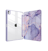 iPad Pro 13 (2024) | iPad Pro 13" (2024/2025) - DeLX™ Marble Cover - Amethyst Glow - DELUXECOVERS.DK
