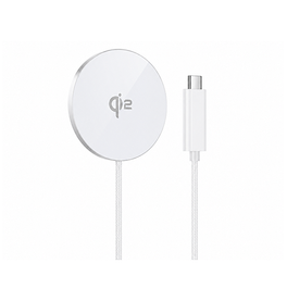 Trådløs oplader | Qi2 Trådløs Hurtig Oplader - MagSafe Kompatibel - 25W - DELUXECOVERS.DK