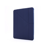iPad Pro 12,9 (2020) | iPad Pro 12,9" (2020) - Orgami Trifold Silikone Cover M. Stander - Navy - DELUXECOVERS.DK