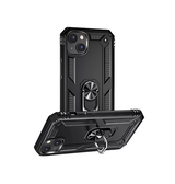 iPhone 14 | iPhone 14 - NX Pro™ Armor Cover m. Ring Holder - Sort - DELUXECOVERS.DK