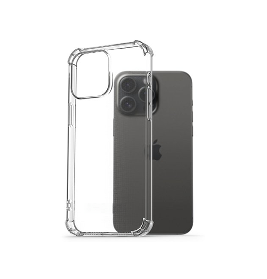 iPhone 16 Pro Max | iPhone 16 Pro Max - ENKAY™ Silent Stødsikker Silikone Cover - Klar - DELUXECOVERS.DK