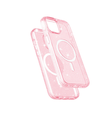 iPhone 15 Plus | iPhone 15 Plus - DeLX™ Glitter Silikone Cover M. MagSafe - Pink - DELUXECOVERS.DK