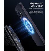 Mobilholder Trådløs (MagSafe) | <X>MagCold™ S16 - Biloplader til Ventilation - 15W - MagSafe Kompatibel - DELUXECOVERS.DK