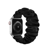 Apple Watch 38-42mm | Apple Watch (38/40/SE/41/42mm) - Scrunchie Dame Rem - Sort - DELUXECOVERS.DK