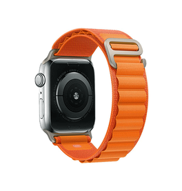 Apple Watch 38-42mm | Apple Watch (38/40/SE/41/42mm) - L'Empiri™ Trail-X Nylon Loop - Orange - DELUXECOVERS.DK