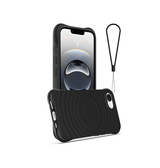 iPhone 17e / 16e | iPhone 17e / 16e - DeLX™ Wave Silikone Cover - MagSafe kompatibel - Sort - DELUXECOVERS.DK