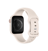 Apple Watch 38-42mm | Apple Watch (38/40/SE/41/42mm) - Luna™ Dame Silikonerem - Mocca - DELUXECOVERS.DK