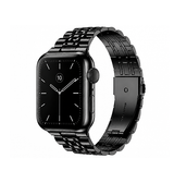 Apple Watch 42-49mm | Apple Watch (42/44/SE/45/46/49mm) - Butterfly Stål Urlænke - Sort - DELUXECOVERS.DK