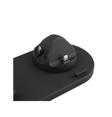 3-i-1 & Multi-Ladestationer | DeLX™ | 3-i-1 Opladerstation til Mobil / Apple Watch / AirPods - Sort - DELUXECOVERS.DK