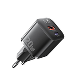 Vægoplader | ESSAGER™ | 20W Hurtigoplader – Vægoplader 3.0 – Sort - DELUXECOVERS.DK