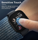 Apple Watch Cover | Apple Watch Ultra 1/2 (49mm) - NX 360° Full Cover - Sort - DELUXECOVERS.DK