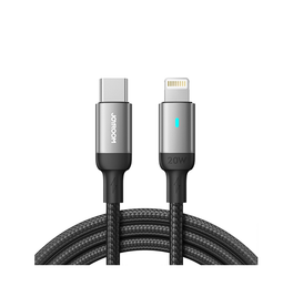 Kabel USB-C til Lightning | JOYROOM™ | USB-C Til Lightning - Oplade Kabel - 20W - 1.2M - DELUXECOVERS.DK