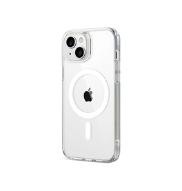 iPhone 14 Max | iPhone 14 Plus - DeLX™ MagSafe Silikone Cover - Gennemsigtig - DELUXECOVERS.DK