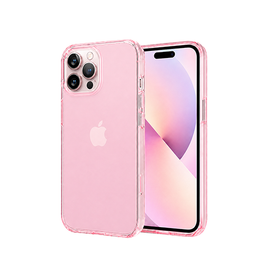 iPhone 14 Pro Max | iPhone 14 Pro Max - Ballet™ Crystal Silikone Bagside Cover - Pink - DELUXECOVERS.DK