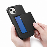 iPhone 13 | iPhone 13 - Deluxe™ Håndværker Cover M. Kortholder - Sort - DELUXECOVERS.DK