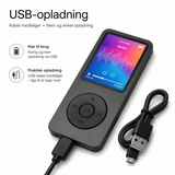 MP3/MP4 Afspiller | DeLX™ PocketPlay MP3/MP4 Musikafspiller – Bluetooth - DELUXECOVERS.DK