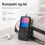 MP3/MP4 Afspiller | DeLX™ PocketPlay MP3/MP4 Musikafspiller – Bluetooth - DELUXECOVERS.DK