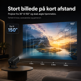 Projektor | Premium Full HD-projektor – Wi-Fi, Bluetooth, HDMI/USB – IHOMEILIFE™ - DELUXECOVERS.SE