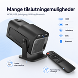 Projektor | Premium Full HD-projektor – Wi-Fi, Bluetooth, HDMI/USB – IHOMEILIFE™ - DELUXECOVERS.SE