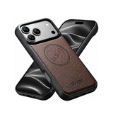 iPhone 18 Pro | iPhone 18 Pro - Suteni® Vegansk Læder cover M. MagSafe - Brun - DELUXECOVERS.DK