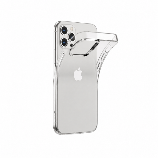 iPhone 11 Pro Max | iPhone 11 Pro Max - DeLX™ Ultra Silikone Cover - Gennemsigtig - DELUXECOVERS.DK