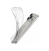 iPhone 18 Pro | iPhone 18 Pro - Silent Stødsikker Silikone Cover - Gennemsigtig - DELUXECOVERS.DK