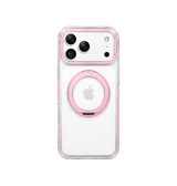 iPhone 17 Pro | iPhone 17 Pro - MagSafe Silikone Cover m. Ring Holder - Pink - DELUXECOVERS.DK
