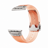 Apple Watch 42-49mm | Apple Watch (42/44/SE/45/46/49mm) - Redefine™ Translucent Sports Rem - Orange - DELUXECOVERS.DK